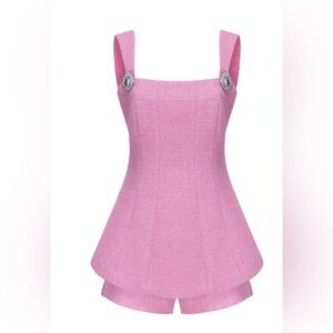 Anabella Bow Top and shirts (Pink) (NWT)